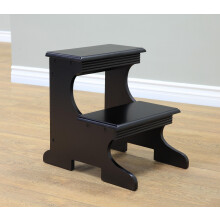 Frenchi Home Furnishing Tritthocker, Schwarz