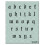Stencil1 Γραμματοσειρές 1" - Γραφή παλαιάς Αγγλικής - Μυλάρι Άνω και Κάτω Γράμματα 3