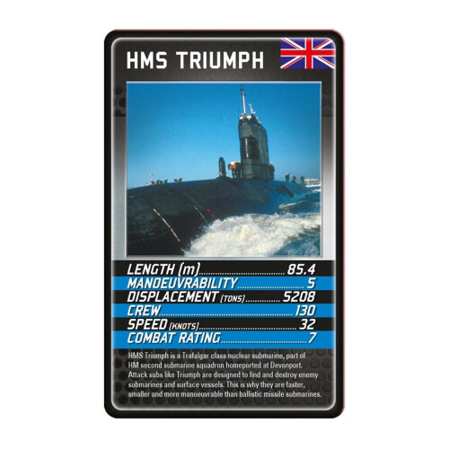 Top Trumps Battleships Top Trumps Card Game Medium 2