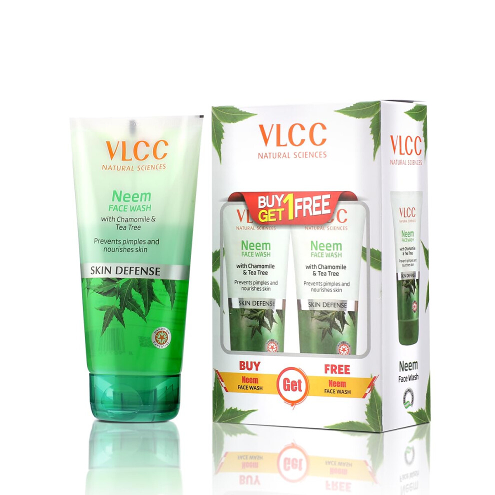 Vlcc Neem Face Wash With Chamomile And Tea Tree 150Ml