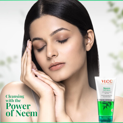 VLCC Neem Face Wash With Chamomile And Tea Tree  150Ml 1
