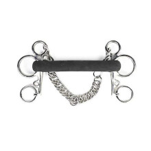 Shires Tom Thumb Rubber Mouth Pelham (5.5 """")