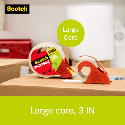 3M PACK TAPE SS CLR 38.2YD 1