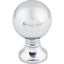 Top Knobs TK801PC Coleção Serene 1" Kara Knob, Cromado Polido