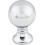 Top Knobs TK801PC Coleção Serene 1" Kara Knob, Cromado Polido 1