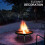 Round Fire Pit Folding  Log Burner Outdoor Camping 5