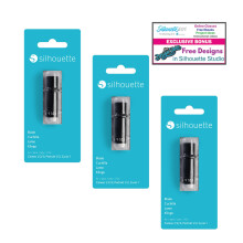 3-Pack Silhouette Vervangende Mesjes