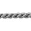 Trims by the Yard Wanda 1/8" Στρογγυλή Κορδέλα | Γκρίζα | (20 Γιάρδες) 1