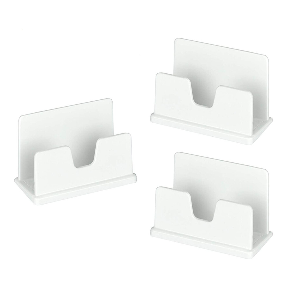 Acrimet Business Card Holder (3 Pack) (White Color)-image-OPC-PFNF8CC-NEW