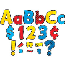 Tanrok ltal ltrehozott forrsok Superhero Funtastic 4"""" Letters Combo Pack (TCR5845)