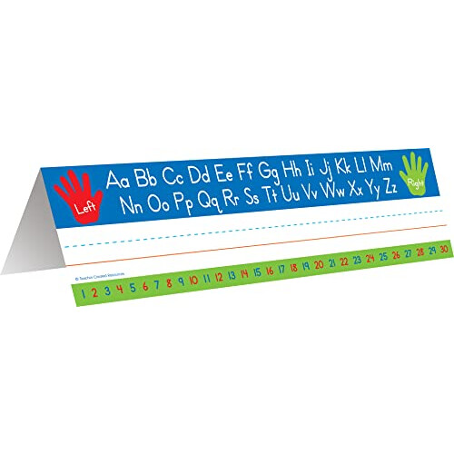 Teacher Created Resources 5723 Left Right Alphabet Tented Name Plate