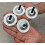 Dharmaobjects dans de burta argint lotus pro deget cymbals zills 3