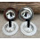 Dharmaobjects dans de burta argint lotus pro deget cymbals zills 5