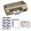 Kit de 25 badges d'identification     imprimer     la maison en PVC 1