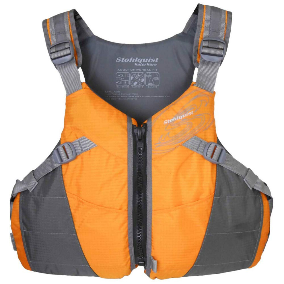 STOHLQUIST SPECTRUM LIFE JACKET (PFD) -MANGO-UNIVERSAL