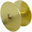 Placa de preenchimento de furo de 2-5/8"""" de dimetro, parafusos de conexo de 1 e 2 polegadas, lato polido por hardware Stone Harbor 1