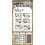 Tim Holtz - Εννέα Μίνι Στένσιλ - Βιομηχανικά, Γ gears, Ρολόι, Αριθμημένα, Ράγισμα, Typo, Splatter 3