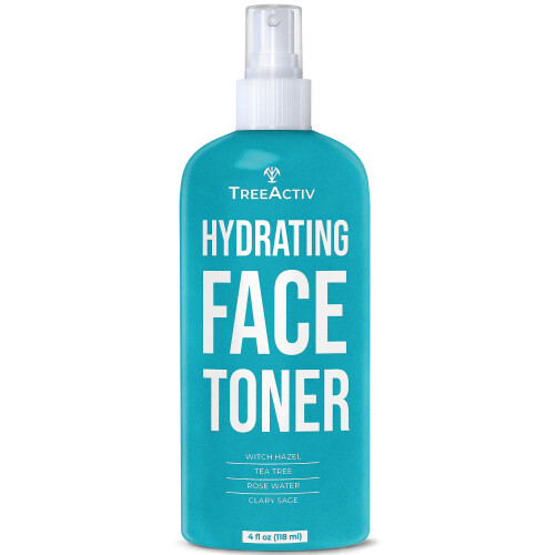 TreeActiv Τονωτικός Βότανος, 4 oz, Τονωτική Λοσιόν Προσώπου με Έκχυτο Ροδόσταγμα