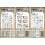 Tim Holtz - Εννέα Μίνι Στένσιλ - Βιομηχανικά, Γ gears, Ρολόι, Αριθμημένα, Ράγισμα, Typo, Splatter 1