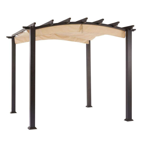 Garden Winds Replacement Canopy for The Hampton Bay Arched Pergola - R