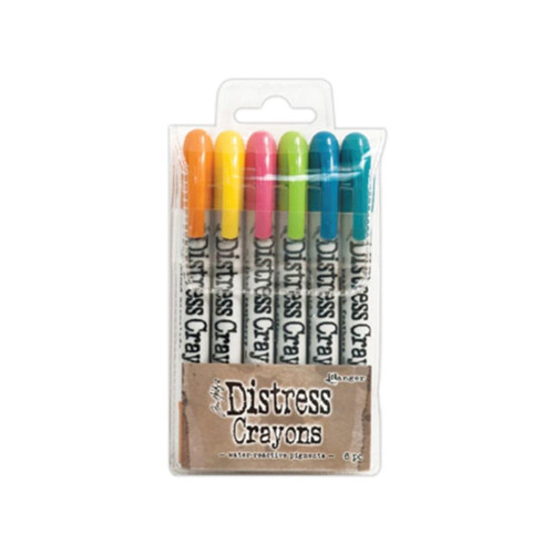 Tim Holtz Distress Crayon Set-Set #1