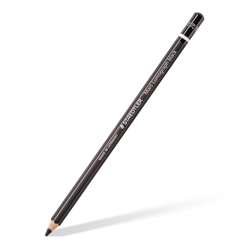 Staedtler Μολύβια Staedtler Mars Lumograph Black, Προκατασκευασμένα #2B, 12 τεμάχια, 100B-2B 1