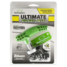Pridesports Softspikes Ultimate Cleat Kit Tornado Fast Twist 3.0 sort/s?lv stor