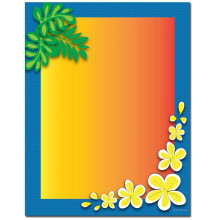Tropical Paradise Letterhead Laser & Inkjet Printer Paper 25 pack
