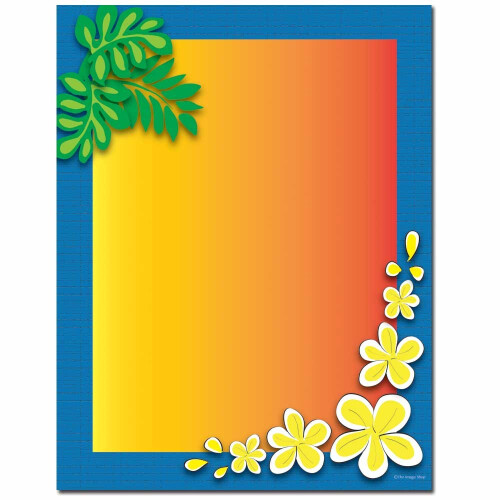Χαρτί Εκτύπωσης Tropical Paradise, 25 τεμάχια