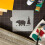 Bear Cookie and Craft Stencil by Designer Stencils 3