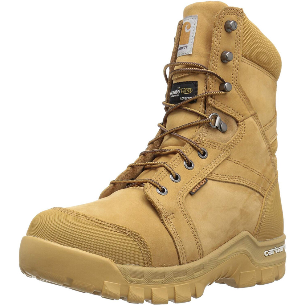 Carhartt Men's 8"""" Rugged Flex Insulated Waterproof Breathable Soft To