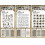 Tim Holtz  Nine Mini Layering Stencils  Numeric  Houndstooth  Rings 1