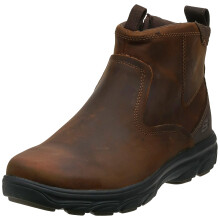 Skechers mens Relaxed Fit Resment Korver Chukka Boot Dark Brown 14 U