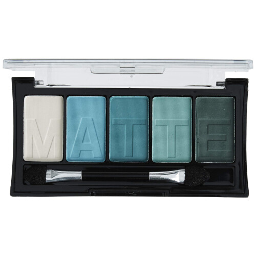 L.A. COLORS Παλέτα Σκιών 5 Χρωμάτων, Ματ, Teal Argyle CEM477 1