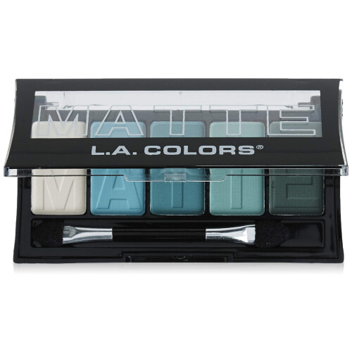 L.A. COLORS Παλέτα Σκιών 5 Χρωμάτων, Ματ, Teal Argyle CEM477