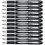 Uni-Ball Jetstream Stick Μηχανικό Στυλό, Bold 1mm, Μαύρη Μελάνη, Μαύρη Λαβή, 1 Δωδεκάδα 1