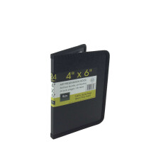 Filexec Products Art Apresentation Book 4 """" X6 """" 24PAGE/48 VIELHAS PACO DE 2 (50488-93030) Black