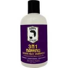 Shampoo Nappy Styles 3N1 8oz sem Sulfatos