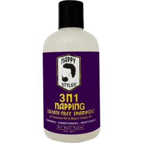 Shampoo Nappy Styles 3N1 8oz sem Sulfatos