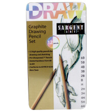 Sargent Art 22-7283 Σετ 12 Μηχανικών Μολυβιών Γραφίτη σε Μεταλλική Θήκη