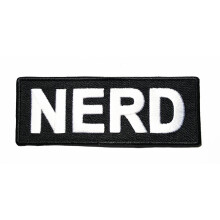 N?rd Sjove citater Citater Band Logo Patch Sy Stryg p? broderet badge skilt Kostume gave