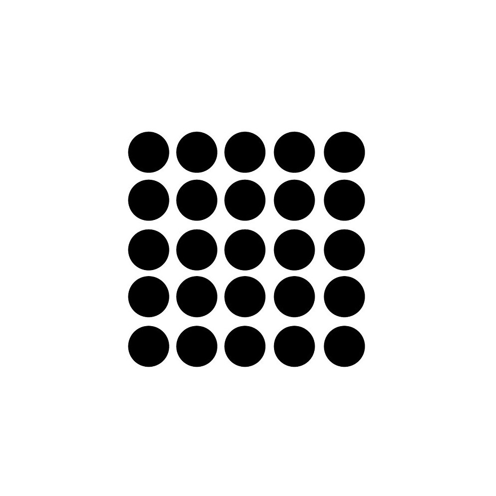 Innovatieve Kantoor Pr Innovative Stencils Polka Dot Wall Decal Nursery Kids Room Peel And St