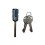 Kwikset 83373 - SILVER Smartkey Deadbolt Cylinder in Silver 4