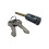 Kwikset 83373 - SILVER Smartkey Deadbolt Cylinder in Silver 3