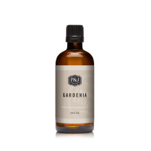 P&J Duftolie Gardenia 100 ml - Dufte af stearinlys S?befremstillingsdiffuserolie Frisk duft