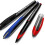 Uni-Ball Uni-Ball AIR Micro - 0.5mm Rollerball - 3τεμ - Μαύρο, Μπλε, Κόκκινο - UBA-188-M 1
