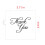 Tack Cookie och Craft Stencil av Designer Stencils 4