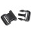 Fivelas Duplas Ajustáveis DYZD Premium 50mm (4PCS, Preto) 3
