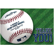 """"Rawlings??Baseball Collection"""" Postkaart Feest Bedankkaarten