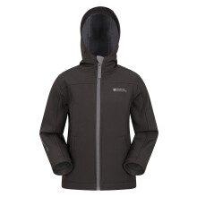 Mountain Warehouse Exodus Kids Softshell Jacket With Hood - girls Boys